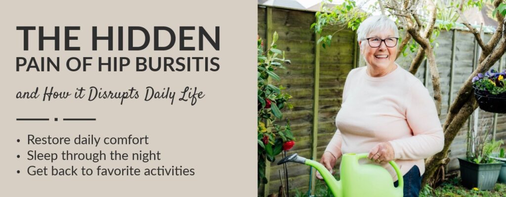 The Hidden Pain of Hip Bursitis and How It Disrupts Daily Life
